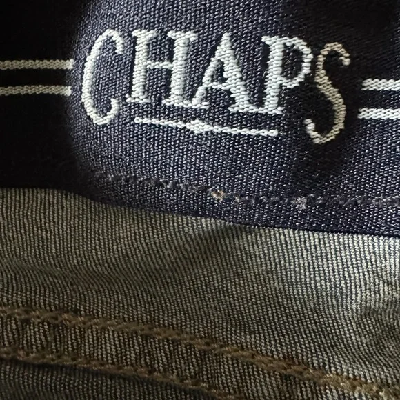 Guc CHAPS men's sz 34x32 slim straight jeans - Picture 4 of 4